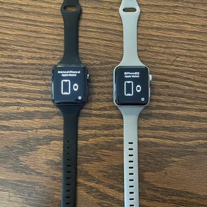 Set of 2 Apple watches series 3